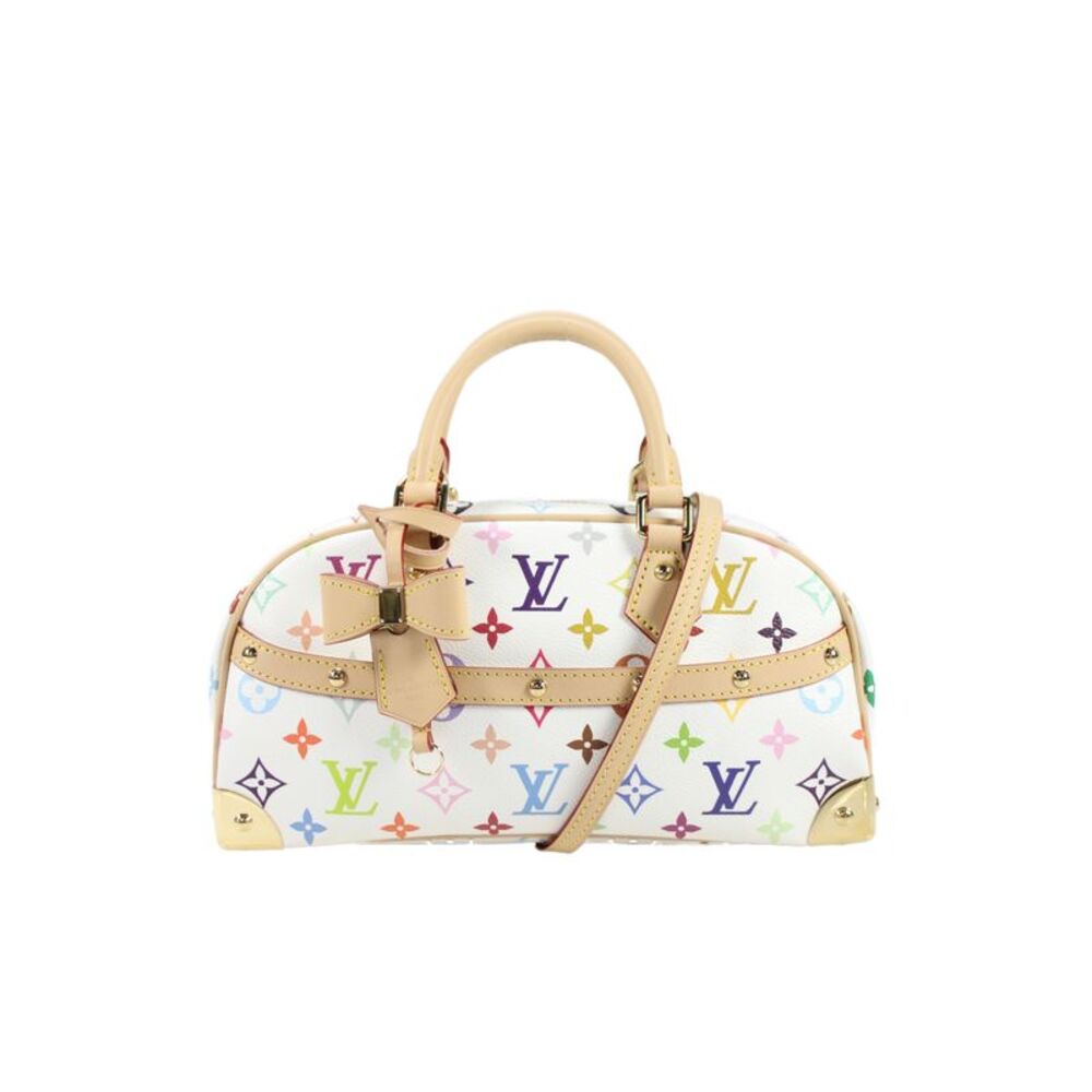 Louis Vuitton x Takashi Murakami Womens Monogram East West Bag Multicolor